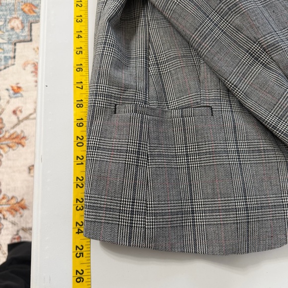 Banana Republic Black and Grey Blazer Size 14 - Picture 10 of 12